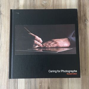 Vintage Book Caring for Photographs from the Life Library of Photography Series
